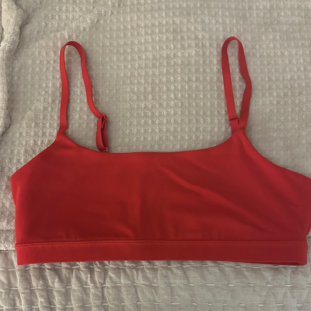 CRZ YOGA Red Women's Yoga Bra